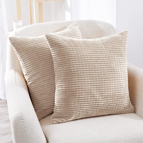 Deconov Reversible Pillow Cover (Set of 2)